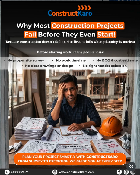 Why Most Construction Projects Fail Before They Even Start!