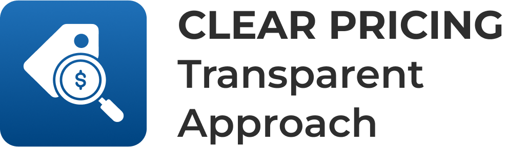 Clear Pricing - Transparent Approach