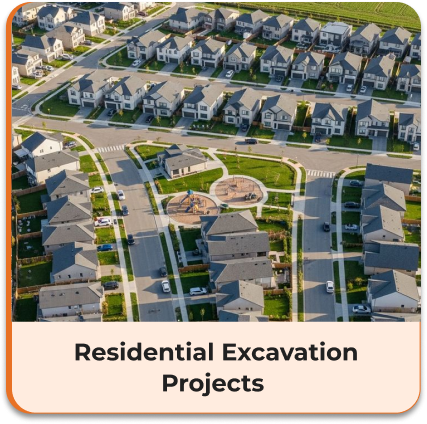 Plot development and land grading