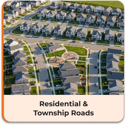 Residential and township roads